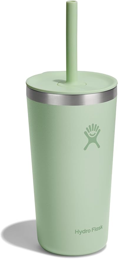 Hydro Flask 20 Oz All Around Tumbler Straw Lid Aloe - Image 2