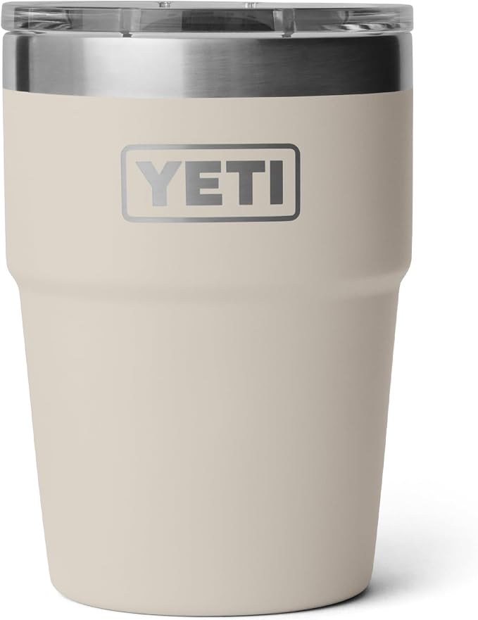 YETI Rambler 16 oz Stackable Tumbler, Vacuum Insulated, Stainless Steel by YETI