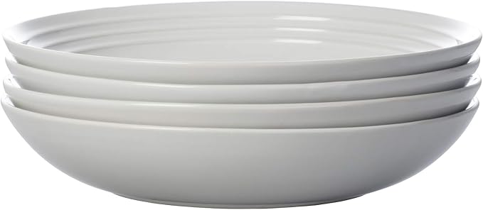 Le Creuset Stoneware Set of 4 Pasta Bowls, 8.5" each - Image 7