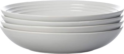 Le Creuset Stoneware Set of 4 Pasta Bowls, 8.5" each - Image 7