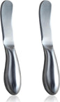 Hetenoyo 2Packs Butter Cheese Spreader Knife Stainless Steel Butter Spreader by Unknown