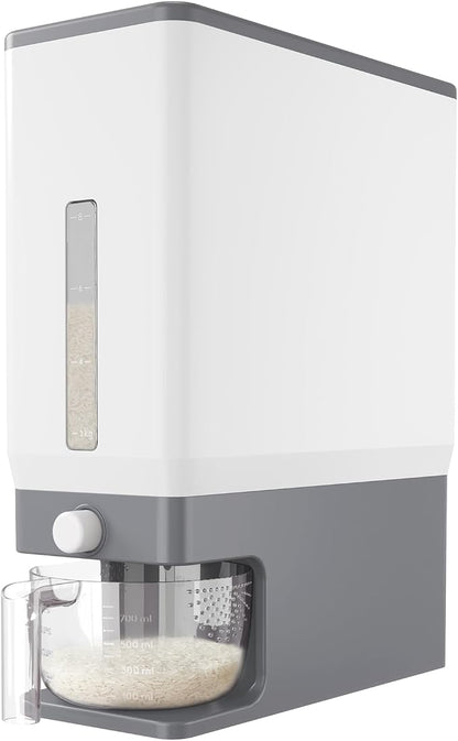 Lifewit Rice Dispenser 25 Lbs, Airtight Storage by Lifewit