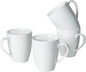 BTaT- White Coffee Mugs, 4 Pack, 16 oz, Large Mug by BrewToATea