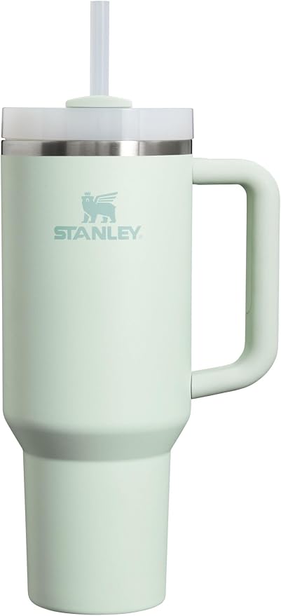 STANLEY Quencher H2.0 Flow State Tumbler, 40 oz, Mist | Handle and Straw | by Unknown