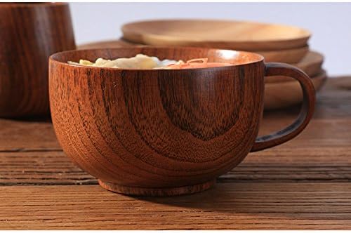 Handmade Wood Bowl, for Rice, Decoration - Image 5