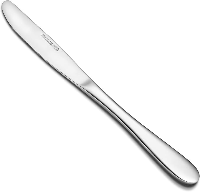 Aebeky 16-Piece Stainless Steel Table Knives, Dinner Knives Set - Image 2