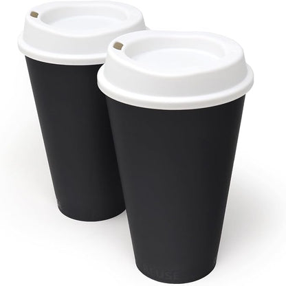 Rolling Sands USA Made 16 oz Reusable Coffee Cups by RollingSands