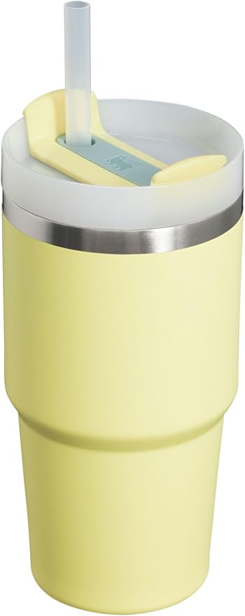 STANLEY Quencher H2.0 Flow State Tumbler, 20 oz, Pomelo | Straw and 3-Position - Image 2