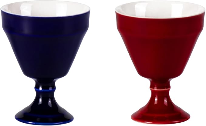KAMMAK Tea Cup, 3oz Small Tea Cups Set of 2, Ceramic Tea Cups by KAMMAK