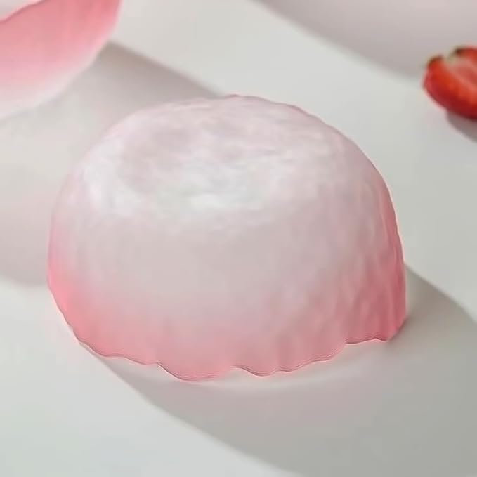 Glass Bowl for Salad Candy Fruit Serving, Decorative Bowl, Dish-Pnik Set of 3 - Image 8