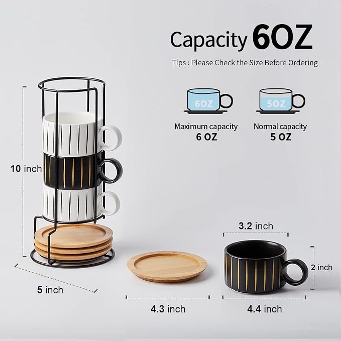 LUKA Porcelain Espresso Cup - Image 5