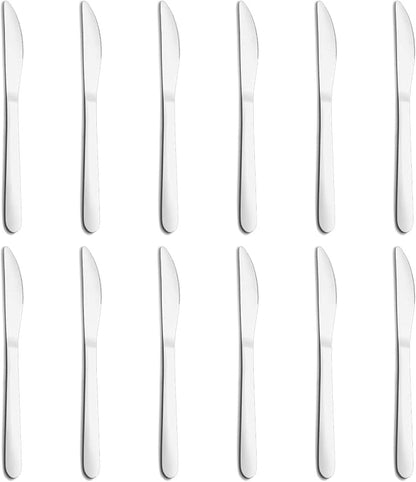 12 Pieces Butter Knives Set by Gymdin