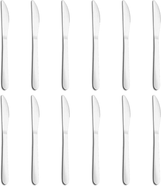 12 Pieces Butter Knives Set by Gymdin