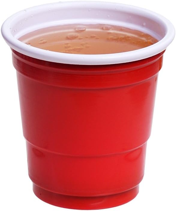 TashiBox Plastic Shot Glasses 2oz, 200 Pack, Mini Party Cups | Mini Party Cups - Image 2