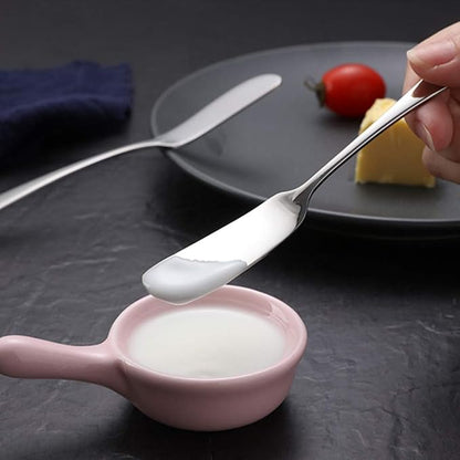 Colorsheng Set of 5 Stainless Steel Butter Knife, Butter applicator, Breakfast - Image 5