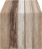 OYIMUA Beige Striped Vintage Summer Table Runner, Rustic Farmhouse Style by OYIMUA