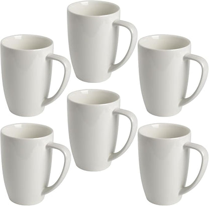 homEdge Porcelain Mug Set, 16 Ounces Cup by homEdge
