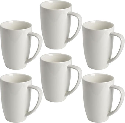 homEdge Porcelain Mug Set, 12 Ounces Cup by homEdge