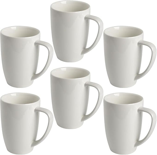 homEdge Porcelain Mug Set, 12 Ounces Cup by homEdge