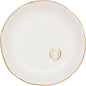 COLLECTIVE HOME - Ceramic Jewelry Tray, Decorative Trinket Dish for Rings Earrings Necklaces Bracelet Watch Keys, Birthday Mother's Day Christmas Gift for Women, 4.75", White Surface (O)