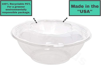 Disposable Plastic Salad Bowls - Image 3