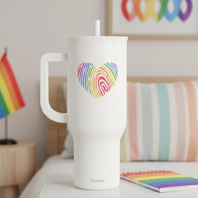 SANDJEST LGBT 40oz Tumbler - Image 7