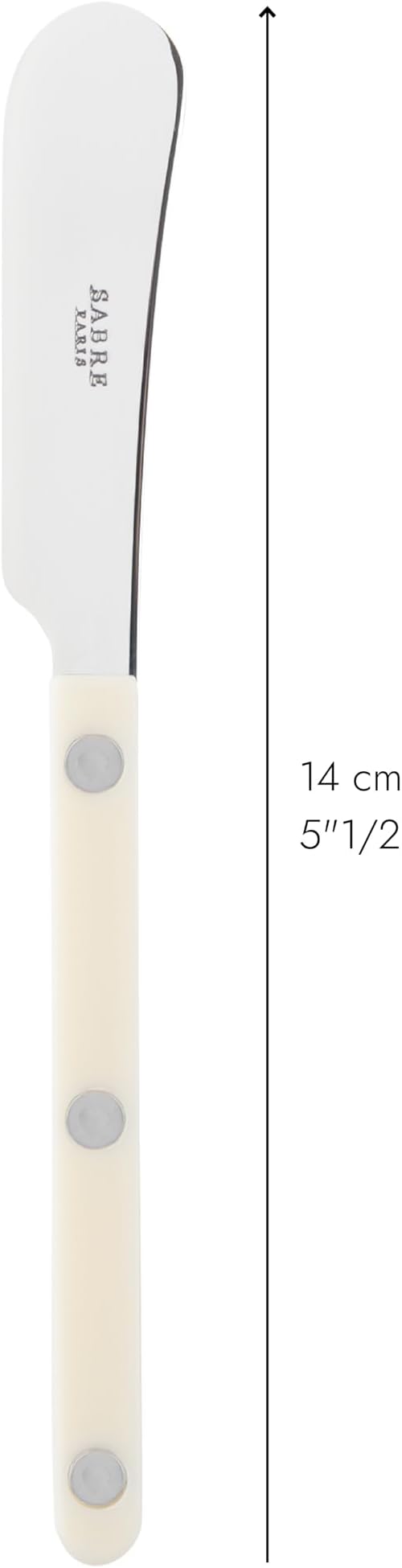 Sabre Paris - Set of 2 Spreader Knives 5.5 inches - Bistrot Collection - Perfect - Image 4