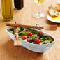 Godinger Boat Bowl with Salad Server by Godinger