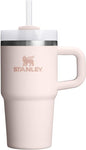 STANLEY Quencher H2.0 Flow State Tumbler, 20 oz, Rose Quartz 2.0 | Handle and by Unknown