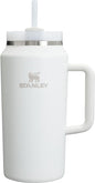 STANLEY Quencher H2.0 Flow State Tumbler, 64 oz, Frost | Handle and Straw | by Unknown