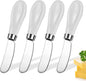 Stainless Steel Butter Spreader Knife 4 Pack by AISBUGUR