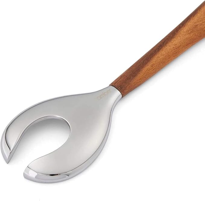 nambe Curvo Serving Fork | 13 Inch Serving Fork - Image 6