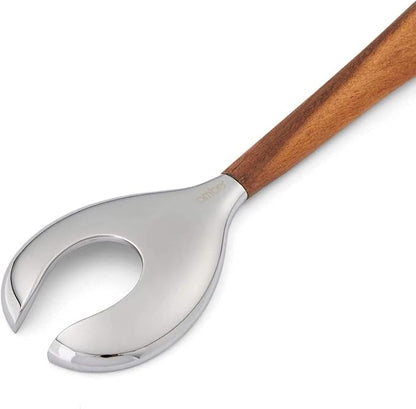nambe Curvo Serving Fork | 13 Inch Serving Fork - Image 6
