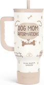 SANDJEST Dog Mom 40oz Tumbler by SANDJEST