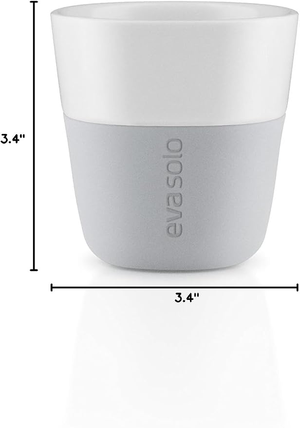 Eva Solo | 2 Espresso Tumbler Mugs | 3 oz Porcelain Coffee Cup Tumblers - Image 6