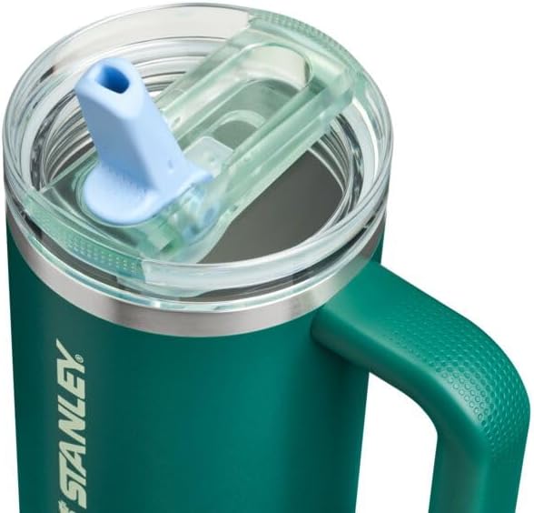 STANLEY Quencher ProTour Flipstraw Tumbler, 40 oz, Emerald Honeydew | Built-In - Image 2