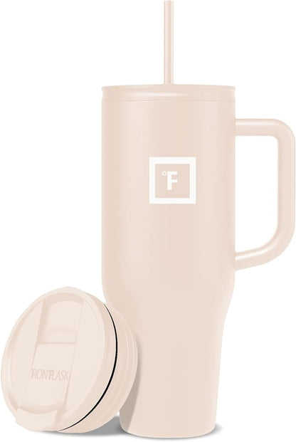 IRON °FLASK 40 oz Co-Pilot Insulated Travel Mug | Insulated Travel Mug by IronFlask