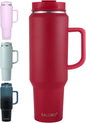EALGRO 50 oz Tumbler with Handle, Insulated Tumblers with Lid and Straw | by EALGRO