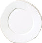 VIETRI Lastra White Salad Plate by Vietri