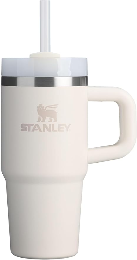 STANLEY Quencher H2.0 Flow State Tumbler, 14 oz, Cream 2.0 by Unknown