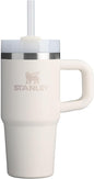 STANLEY Quencher H2.0 Flow State Tumbler, 14 oz, Cream 2.0 by Unknown