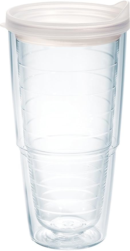 Tervis Clear & Colorful Lidded Made in USA Double Walled Insulated Tumbler by TervisTumblerCompany