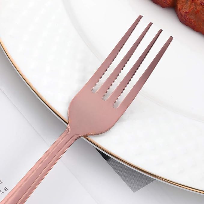 12 Pieces Dinner Fork, Stainless Steel Silverware Forks, 7.1 Inches Metal Fork - Image 5