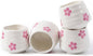 4pcs Japanese Tea Cup Set – Mini Size Cup 5OZ Ceramic Matcha Cup, Handless by YumiPLUS