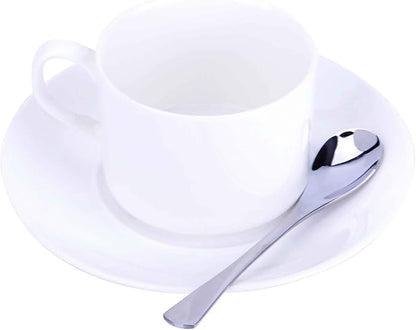 VANRA 4.9in 4-Piece Tea Spoons Set Stainless Steel Coffee Appetizer Dessert - Image 4