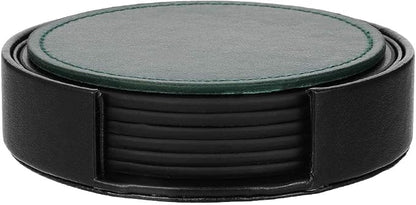 6 Packs PU Leather Coasters for Drinks - Image 3