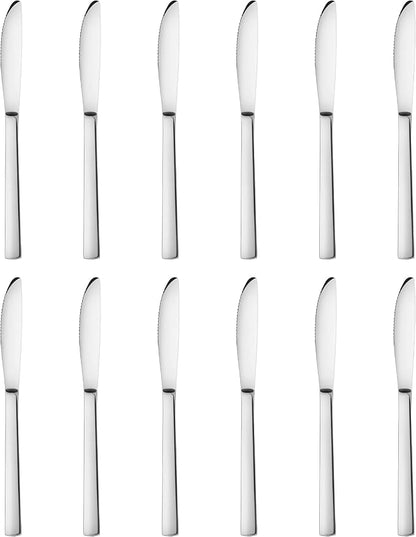 New Star Foodservice Windsor Pattern 18/0 Stainless Steel Dinner Knife by NewStarFoodservice