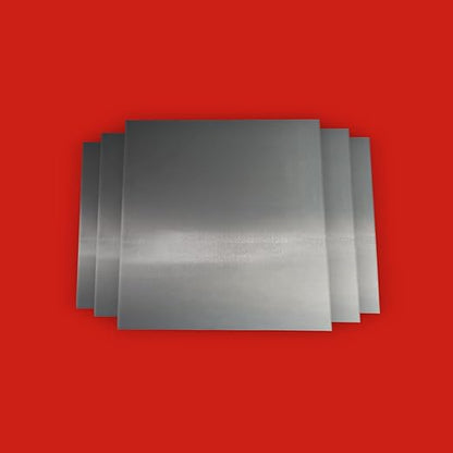 16-Gauge Mild CRS Steel Sheet - Formable, Weldable, Magnetic, Smooth Surface - Industrial-Grade Metal Plate for DIY Projects, Fabrication, and More. (5, .060 x 12 x 12)