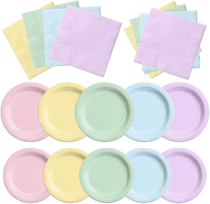 CMUSKO Pastel Party Decorations by CMUSKO