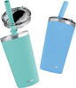 CUPKIN Reusable Cups with Lids, The Original Stackable 12 oz Stainless Steel by CUPKIN